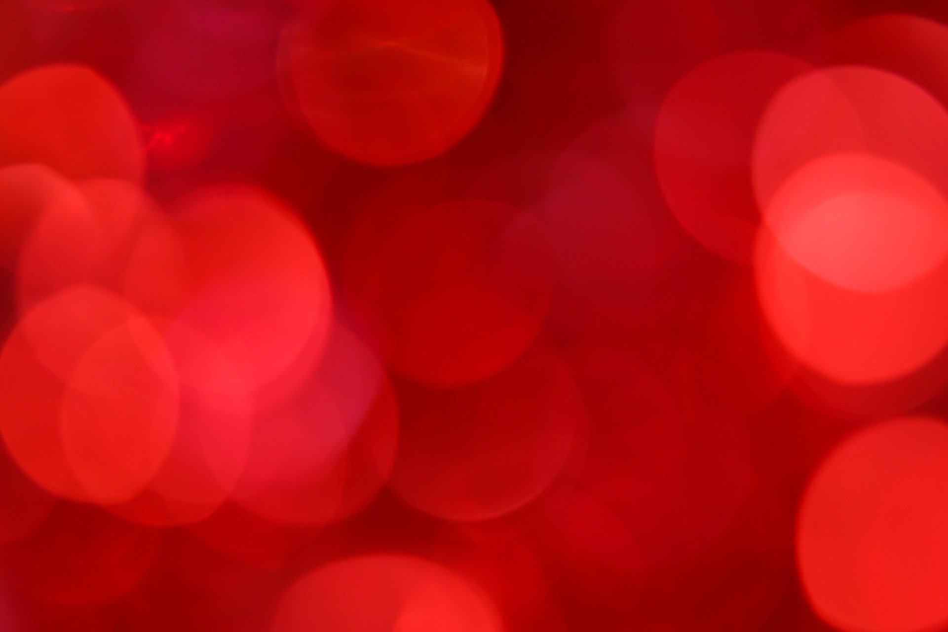 Red Bokeh Background